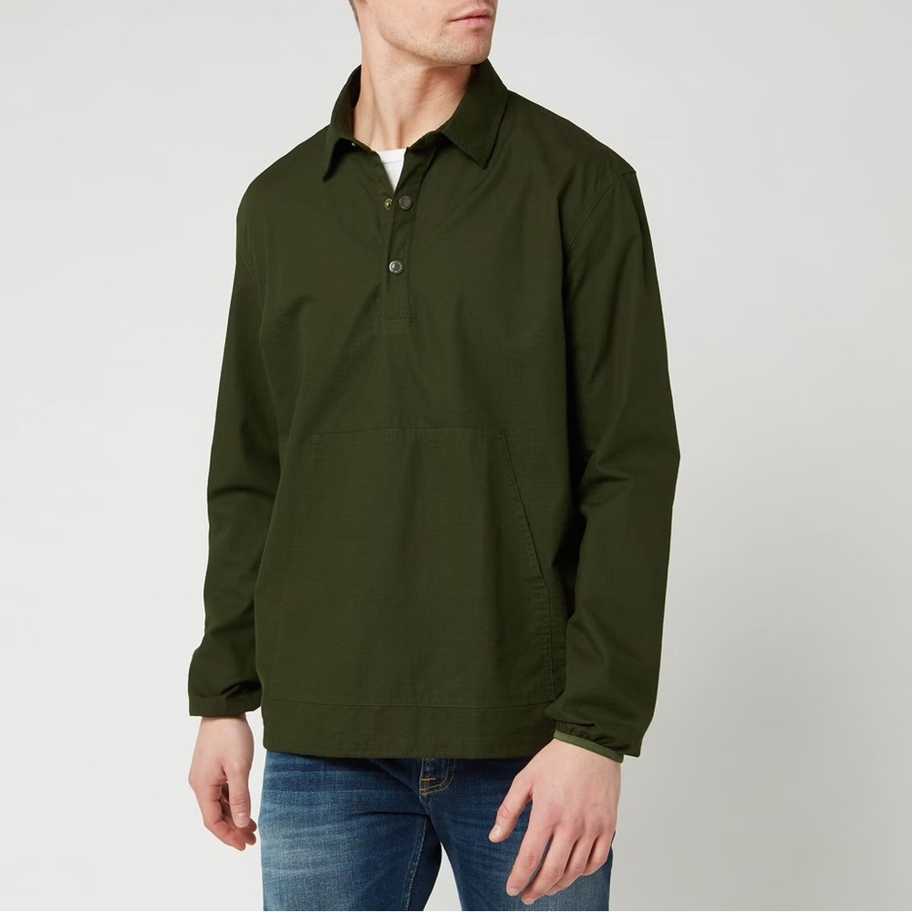 BARBOUR MEN’S BEACON RIPSTOP POPOVER SHIRT size US S - Picture 6 of 6